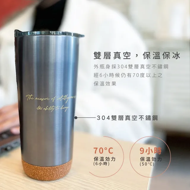 【Maru 丸山製研】防水輕量陶瓷保溫杯660ml(保溫瓶)
