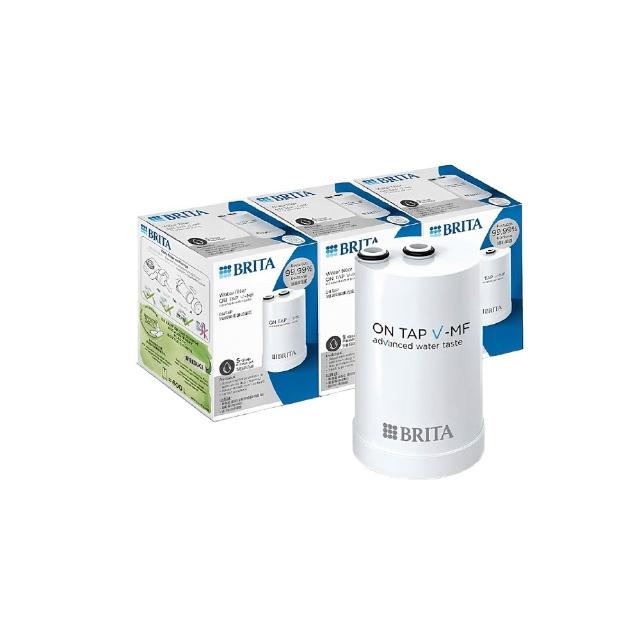【BRITA】ON TAP Pro 5重濾菌龍頭式濾芯3入組
