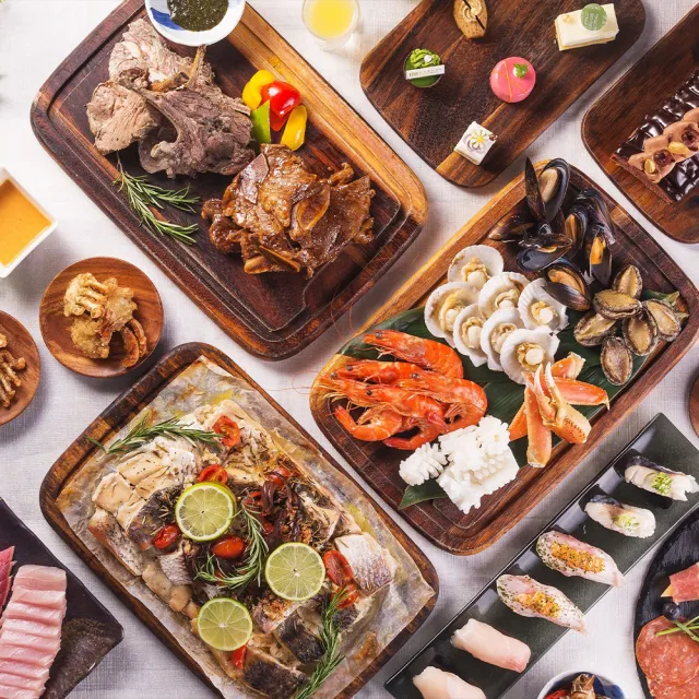 【礁溪寒沐酒店】MU TABLE假日自助晚餐吃到飽+大眾湯+戶外泳池+健身房