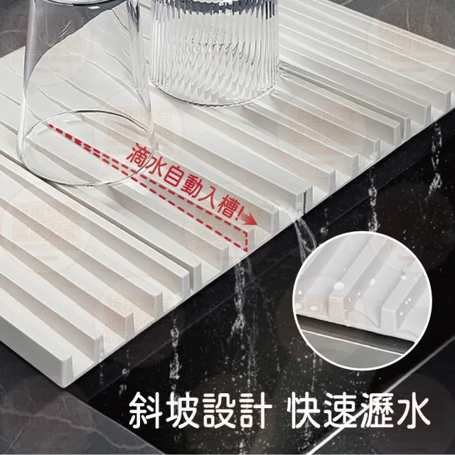 【原家良品】折疊瀝水墊 瀝水墊 隔熱墊 廚房瀝水墊 碗筷瀝水墊 餐具隔熱墊 防滑墊 乾濕兩用 矽膠瀝水墊