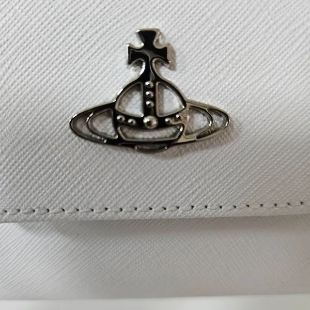【Vivienne Westwood】金色土星LOGO中夾(贈原廠紙盒紙袋送禮)