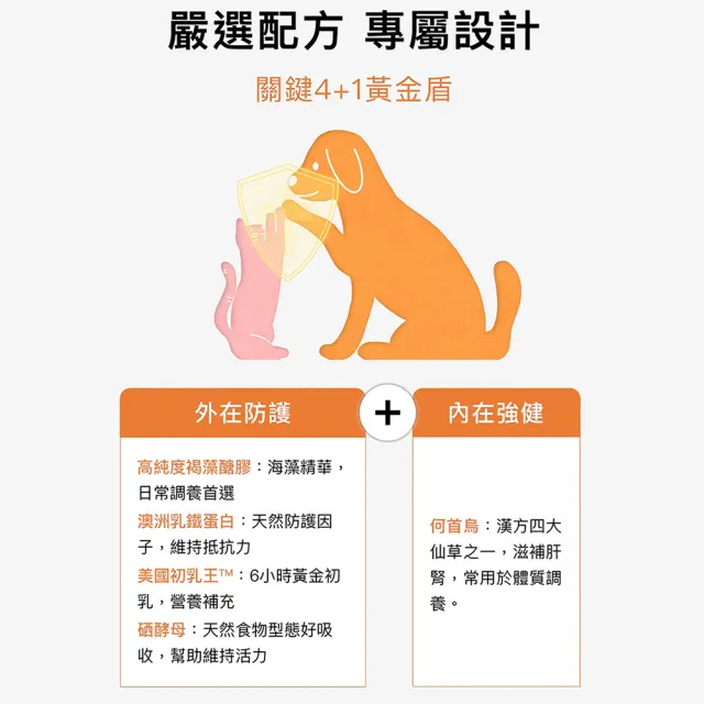 【HOMI 毛與家】藻免疫 寵物免疫保健膠囊-60顆/盒(貓狗免疫力保健 澳洲褐藻醣膠 老貓老狗 犬貓適用)