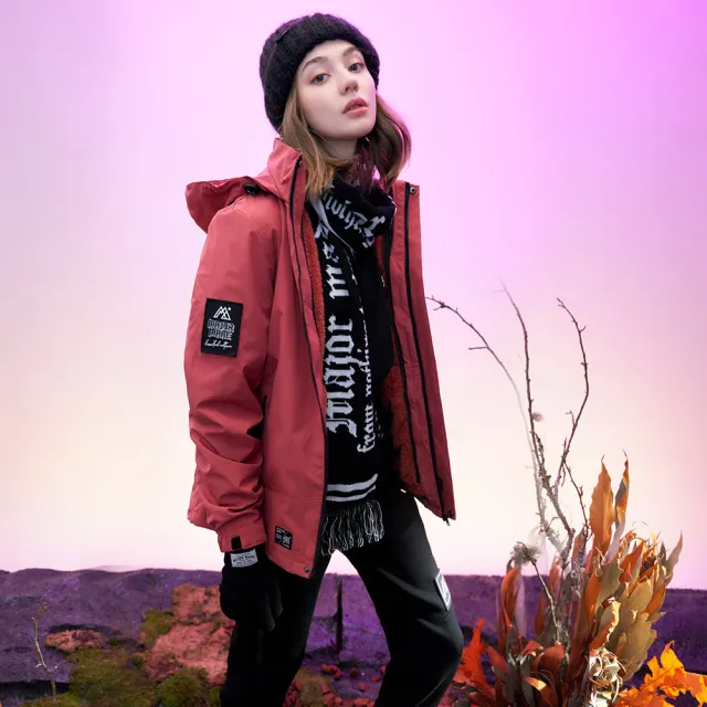 【MAJOR MADE】二代兩件式北極絨登峰外套(男女同款/八色任選/機能外套/衝鋒外套/登山外套/機車外套)