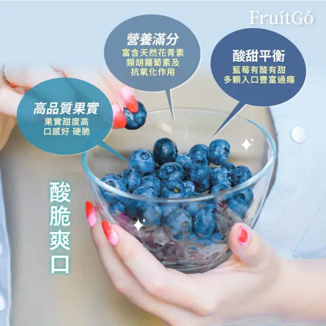 【FruitGo 馥果】祕魯 進口新鮮藍莓 18mm+巨無霸12盒*2箱(產地直送_水果禮盒送禮)