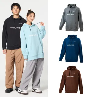 【MIZUNO 美津濃】網路獨家款 舒適保暖 男款長袖帽T 32TAC643XXL（任選一件）(帽T)