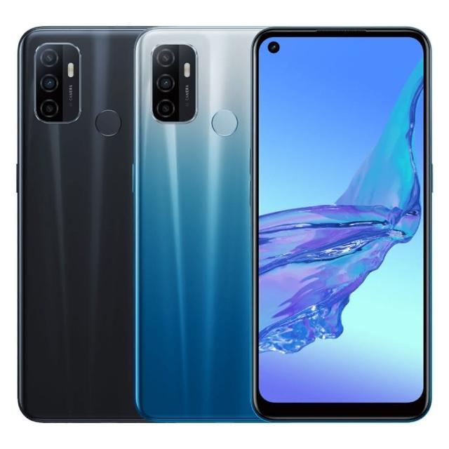 OPPO A53 來自 A 系列的 6.5 吋穿孔屏手機,搭載 4GB 記憶體與 64GB 儲存空間,高通 400 系列處理器提供流暢效能。支援 4G+4G 雙卡雙待,5000mAh 大容量電池內建快充功能。前置 1600 萬畫素美拍美顏鏡頭,後置 1300 萬廣角主鏡頭具夜拍功能。顏色選擇黑色或藍色,2020 年上市,保固 180 天,配件包含手機、充電線與取卡針。適合日常使用與拍照愛好者。 OPPO A53