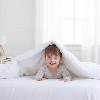 【Sleepy 舒利比】100%防水 物理性防蟎棉被套(兒童 110x140cm)