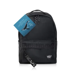 【deya】交換禮物 官方直營 海洋回收經典後背包 宇宙黑(全環保材質 多層次收納 電腦包)