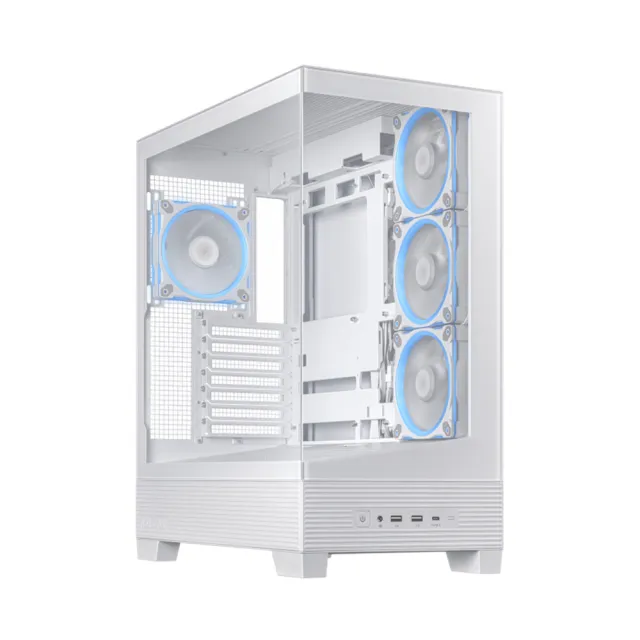 【華碩平台】R9十二核 Radeon RX 9070 XT{3AK3}水冷電競電腦(R9-9900X3D/X870/32G D5/1TB_M.2/WIFI)