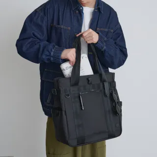 【PORTER INTERNATIONAL】自信經典NEW HEAT托特包(黑)