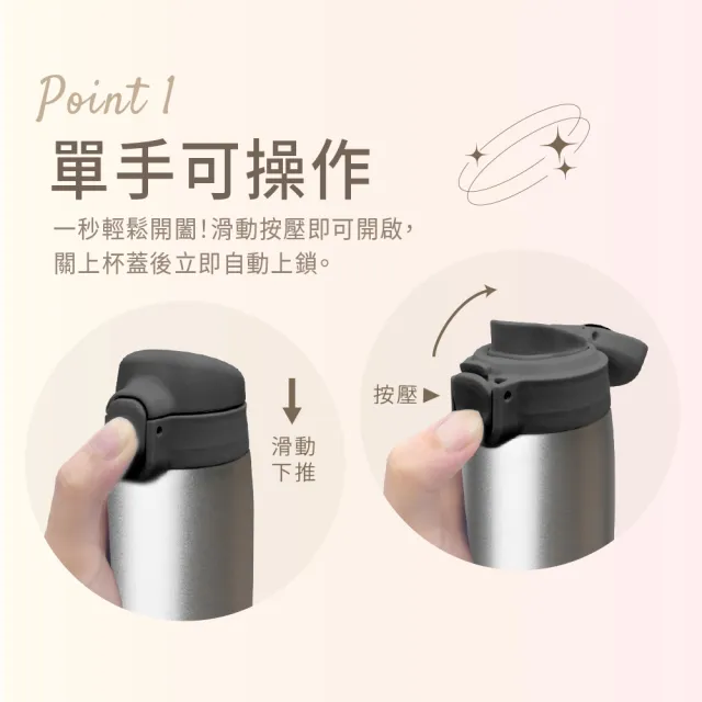 【TIGER虎牌】買1送1_momo獨家500ml_彈蓋雙層不鏽鋼保冰保溫杯(MCT-T050/MCT-T052二代保溫瓶|多色任選)