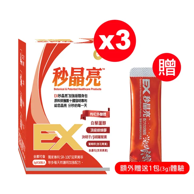 EX秒晶亮超值組(世界獨家專利SR-100)