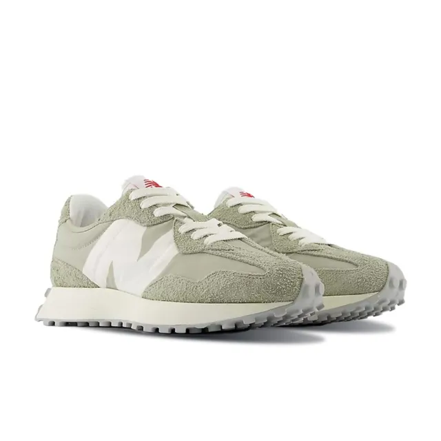 【NEW BALANCE】New Balance 327 橄欖米綠 麂皮 復古 休閒鞋 運動鞋 男鞋 U327LM