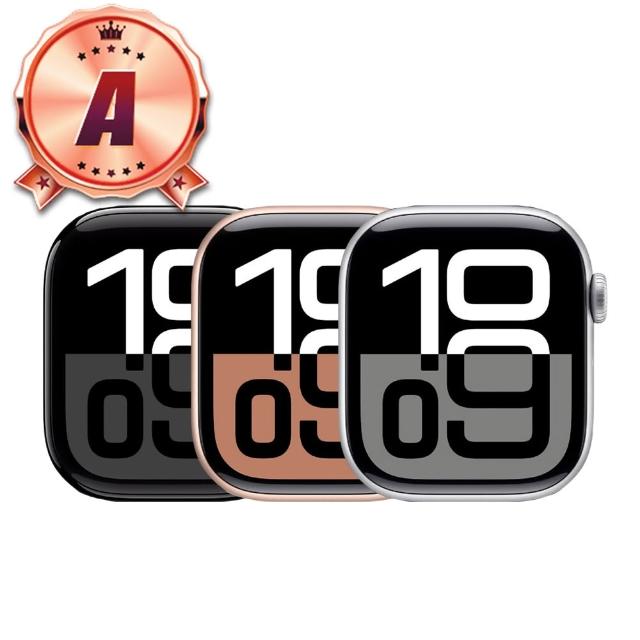 【Apple】A級福利品 Watch Series 10 GPS 46mm 鋁金屬 智慧型手錶(贈硬殼收納包)