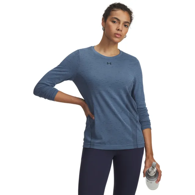 【UNDER ARMOUR】UA 女 Vanish Seamless 長袖T-Shirt_1384407-418(綠色)