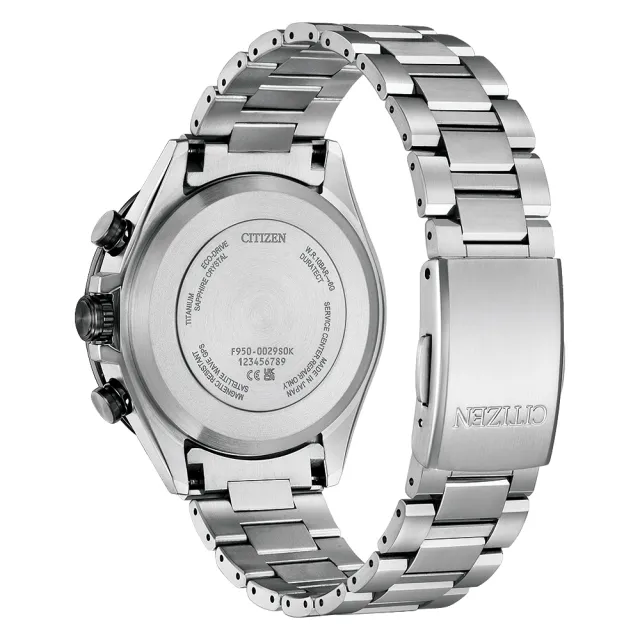 【CITIZEN 星辰】ATTESA 限量 UNITE with BLUE 寧靜之海 GPS光動能腕錶 七夕 情人節 送禮  (CC4075-50L)