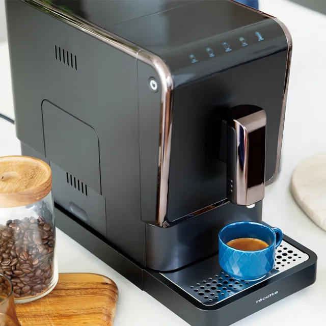 【recolte 麗克特】Espresso 全自動義式咖啡機(REC-1)＋【HWC 黑沃咖啡】職人特選烘焙咖啡豆６包
