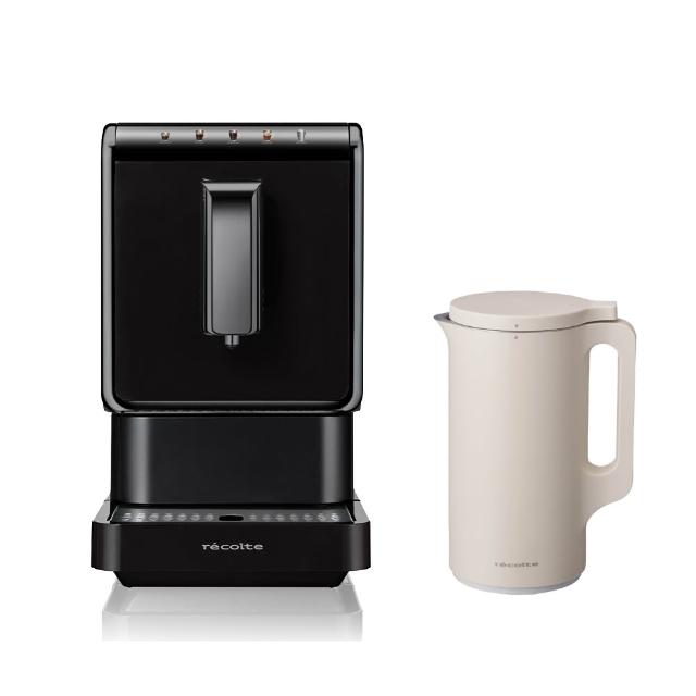 【recolte 麗克特】Espresso 全自動義式咖啡機(REC-1)+Auto Cooking Pot 豆漿機(RSY-2)