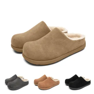 【Paperplanes】韓國空運。夢幻厚底內鋪毛穆勒鞋/厚底/防潑水(7-CA024/四色/現貨+預購)