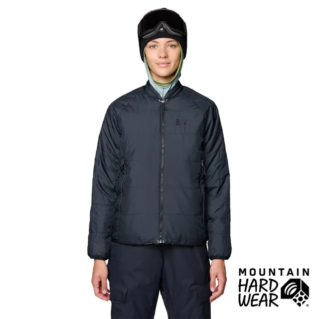 【Mountain Hardwear】Firefall™ Trifecta Jacket  兩件式防水化纖連帽外套 女款 黑色 #2134751