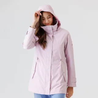 【TRAVELER 旅行者】女款Gore-Tex單件式防水外套｜252TR112(GORE TEX/防水外套/可銜拉/中長版)