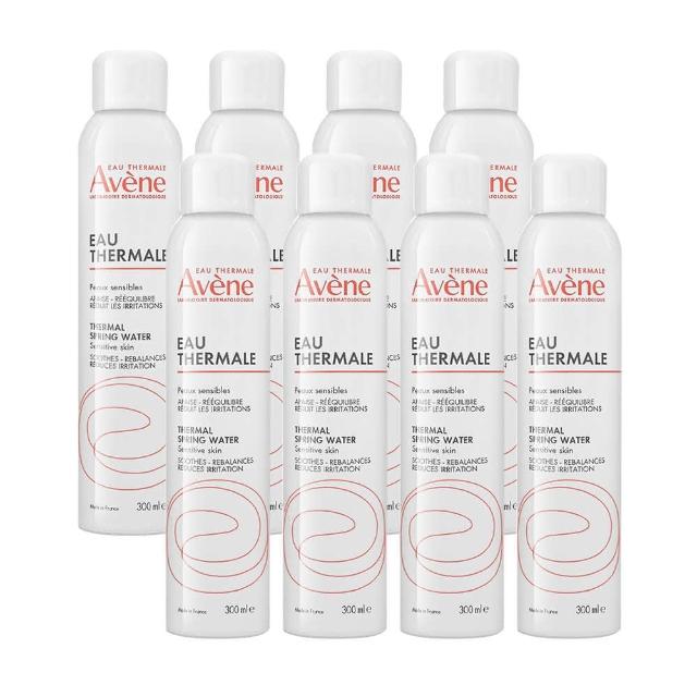 【雅漾】舒護活泉水 300ml*8入組-平行輸入(法文版)