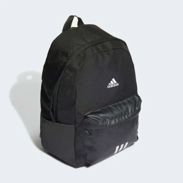 【adidas 愛迪達】Clsc Bos 3s Bp 後背包 雙肩 書包 大容量 運動 休閒 旅行 愛迪達 黑(HG0348)