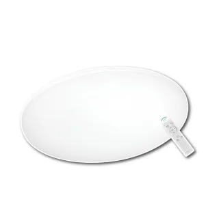 【DanceLight 舞光】單入 50W LED雲朵遙控吸頂燈 雲朵吸頂燈 LED吸頂燈(無極調光調色 可遙控 可壁切)