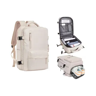 【舒而嘉】交換禮物 大容量多功能防潑水包 後背包 防水包  旅行背包 旅行包 輕量 廉航 登機包 行李箱背包