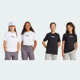 【adidas 愛迪達】精選兒童休閒運動短袖上衣 T恤 大童款 童裝 男童/女童(多款任選)