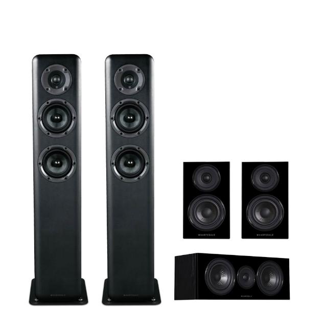 【Wharfedale】家庭劇院喇叭組(D330+Diamond 12.C+12.1)
