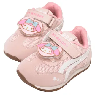 【Ann’S】Ann’S正版三麗鷗授權-美樂蒂 閃燈防臭超軟同鞋學步鞋1cm(粉)