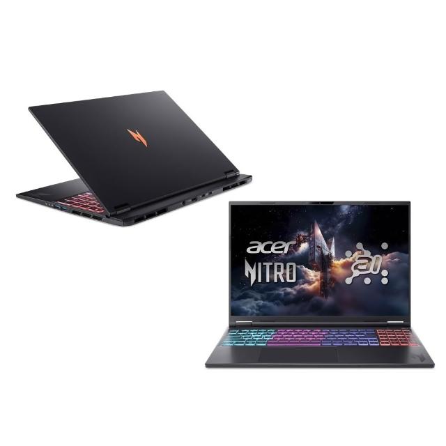 【Acer 宏碁】16吋 AMD Ryzen 7 RTX5070 輕薄AI電競筆電(Nitro S/AN16S-61-R0VD/R7-350/16G/512G/W1)