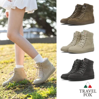 【TRAVEL FOX 旅狐】男女鞋 CLASSIC 900 牛反毛皮真皮低筒靴/短靴/休閒靴/台灣製(多款任選 922721_922921)