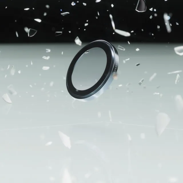 【MAGEASY】iPhone 17 Pro/Pro Max Lenz 鈦合金藍寶石鏡頭保護貼(三顆/組)