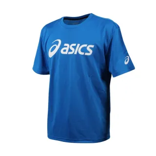 【asics 亞瑟士】運動短袖T恤-台灣製 吸濕排汗 休閒 運動 上衣(2033C183-401)