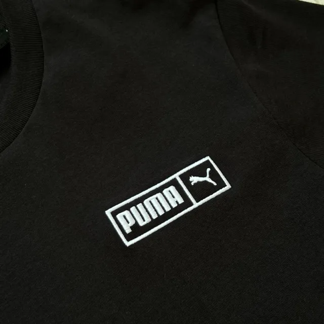 【PUMA】男生 短TEE 刺繡小標 棉質 短袖T恤