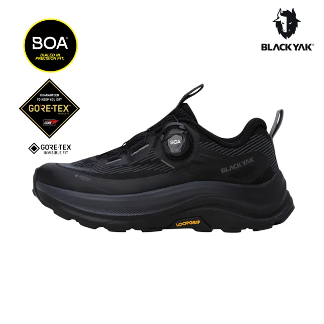 【BLACKYAK】HYPER PULSE D GTX防水健行鞋[黑色]BYEB2NFH56(GORE-TEX 運動鞋 防水鞋 健行鞋)
