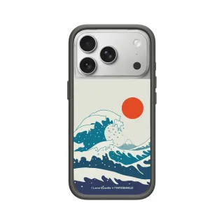【RHINOSHIELD 犀牛盾】iPhone 17/Air/Pro/Pro Max Mod NX 邊框背蓋兩用防摔手機殼/貓咪海浪(ilovedoodle)