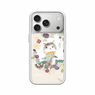 【RHINOSHIELD 犀牛盾】iPhone 17/Air/Pro/Pro Max Mod NX 邊框背蓋兩用防摔手機殼/跟我走貓咪(涼丰)