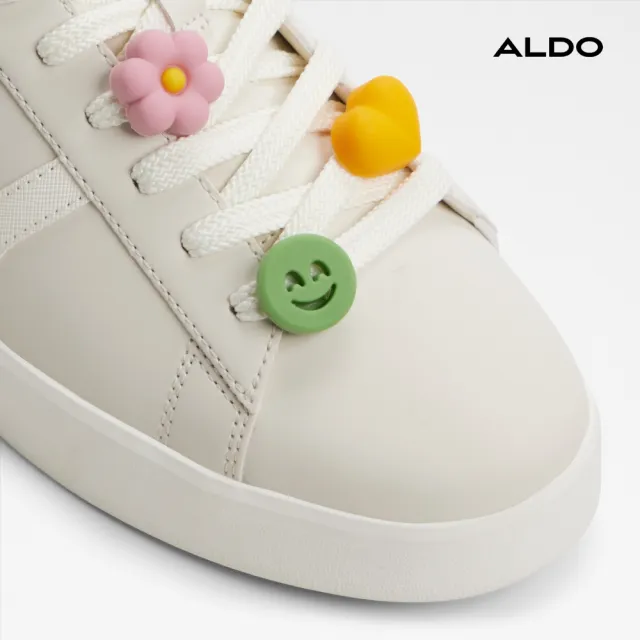 【ALDO】HYPERTMC03-設計師童趣吊飾運動休閒鞋-男鞋(白色)