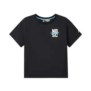 【NEW BALANCE】NB 童裝短袖T恤_7EF2E06WBK_男童/女童_黑色