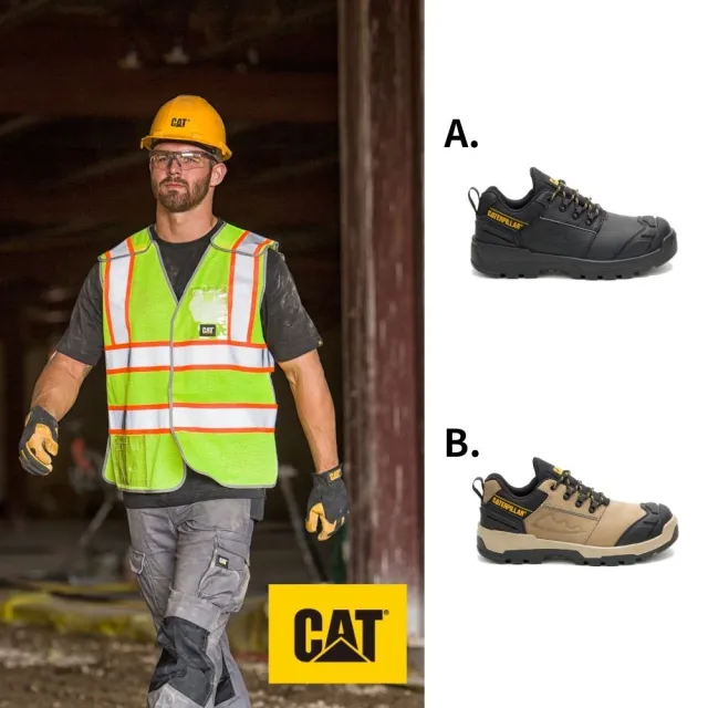 【CAT】STRIVER XL LOW WP 經典防水工裝鞋 兩色選 男款(CA726466/CA726467)