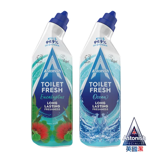 【Astonish 英國潔】馬桶潔淨凝膠香味可選(750mlx1)馬桶清潔 水垢 尿垢 除垢