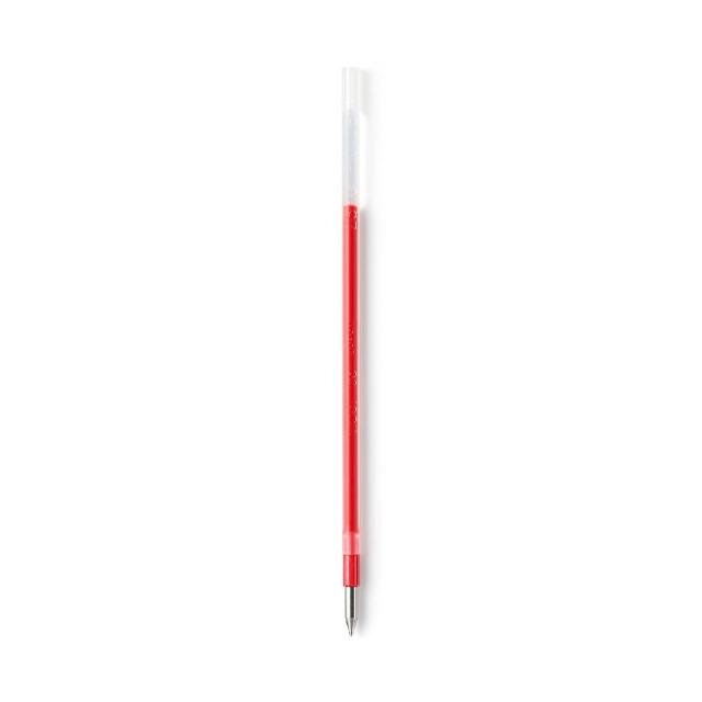 【MUJI 無印良品】滑順按壓油性原子筆芯(紅/黑/綠/藍)