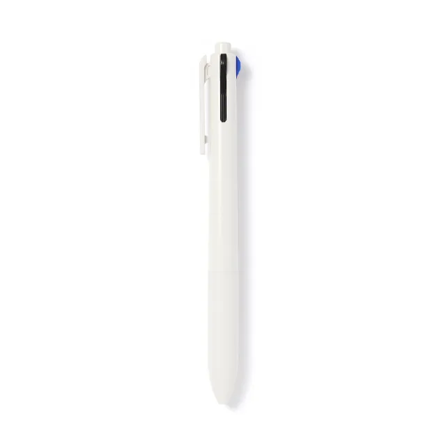 【MUJI 無印良品】滑順按壓油性原子筆/3色/黑、紅、藍+自動筆0.5mm(0.5mm/0.7mm)