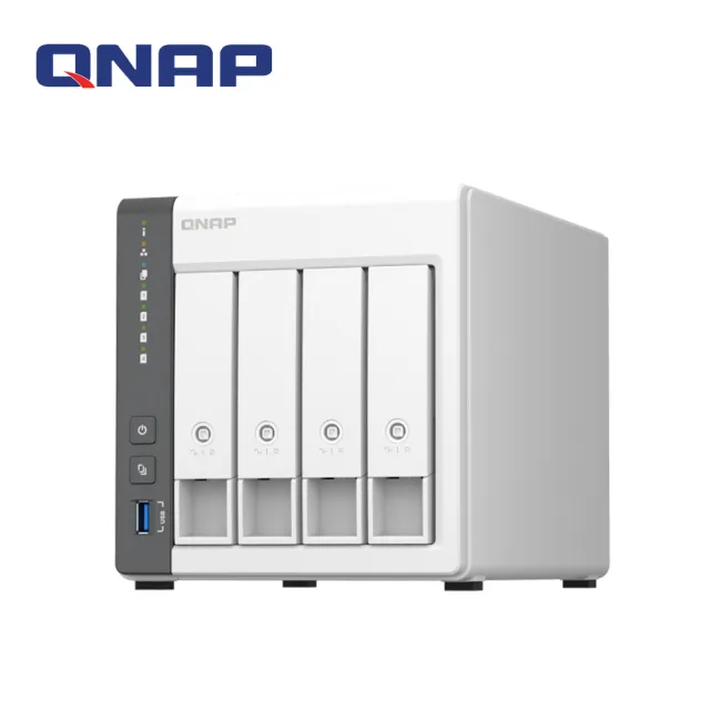 【QNAP 威聯通】搭希捷IronWolf 8TBx2★TS-433-4G 4Bay NAS 網路儲存伺服器