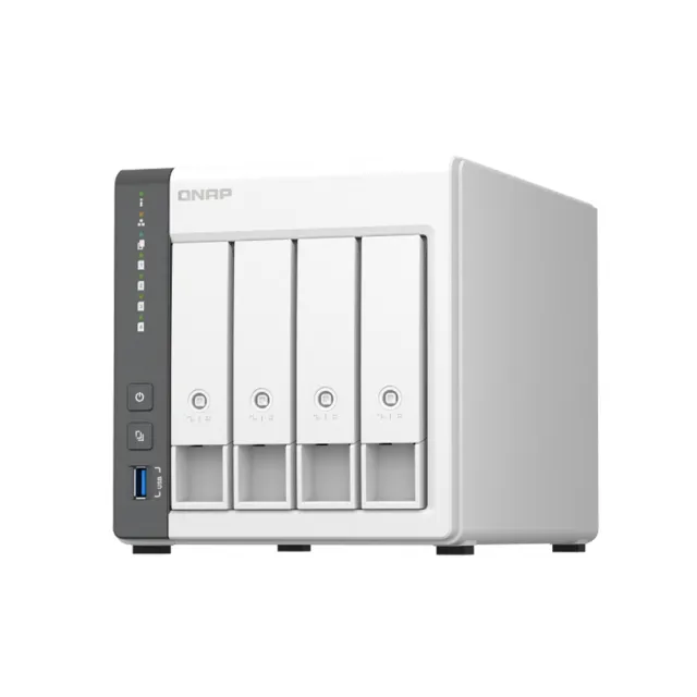 【QNAP 威聯通】搭希捷IronWolf 8TBx2★TS-433-4G 4Bay NAS 網路儲存伺服器