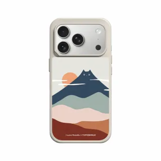 【RHINOSHIELD 犀牛盾】iPhone 17/Air/Pro/Pro Max SolidX 強化吸震緩衝防摔手機殼/貓咪山(ilovedoodle)
