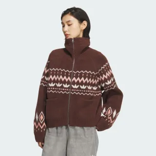【adidas 愛迪達】FAIR ISLE 開襟外套 女 - Originals KS5985